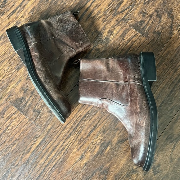 Rockport Men's Brown Leather Boots - Picture 6 of 12